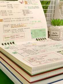 1 本极简方形翻页式日常办公笔记本 - 均碼 - 查看 5