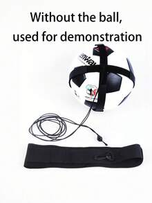 Dụng cụ tập sút bóng đá - Dụng cụ hỗ trợ tập luyện và thể dục bằng dây chun điều chỉnh được (Không bao gồm bóng đá) - màu đen - Xem 6