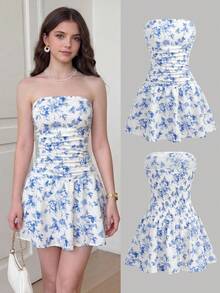 Blue and White