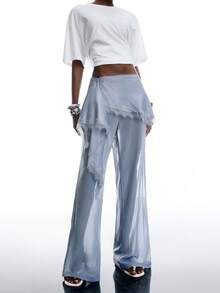 LYSMO Women Pants - Light Grey - View 5