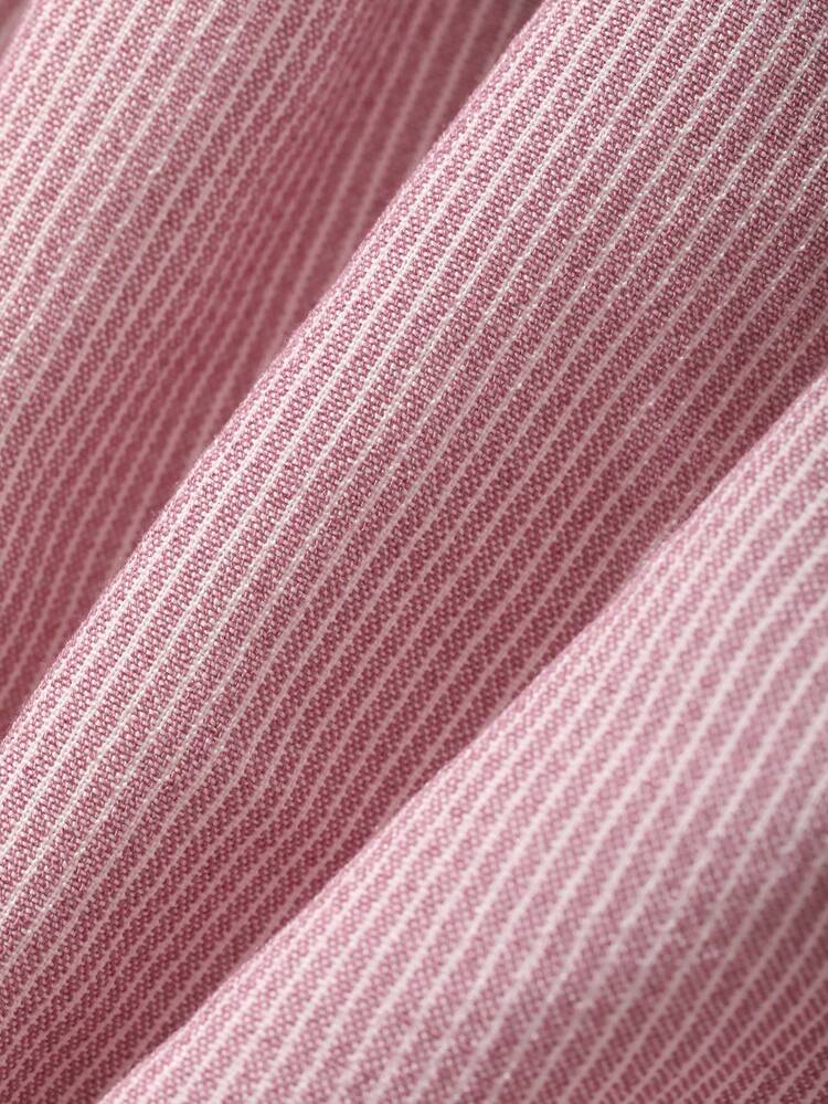 Women's Plaid Loose V-Neck A-Line Vacation Casual Striped Tank Top, Spring/Summer