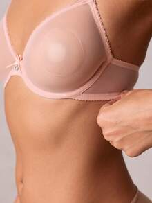 Áo ngực lưới mỏng nhẹ, thoáng khí WINGSLOVE không lót - Màu Hồng  San hô - Xem 6