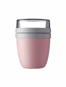 1 pièce Tasse à yaourt portable et créative pour les voyages, le petit-déjeuner et les collations, couleur aléatoire, retour à l'école - Multicolore - Voir 19