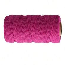 Macrame Cord 2mm X 100 M, Colorful Twisted Rope, Cotton Rope, Macrame Yarn For Wall Hangings, Plant Hangers, Crafts, DIY Decorating Projects - Multicolor - View 23