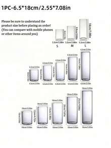 1个透明玻璃烛台，圆柱形玻璃花瓶，适用于餐桌装饰、艺术插花、婚礼派对中心装饰品、室内装饰、浪漫烛光晚餐、婚礼配件（不含蜡烛）、情人节礼物 | 圣诞节礼物。 - 彩色 - 查看 22