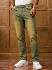 RivetRise Men's Casual Everyday Wear Jeans With Pockets And Buttons - Multicolor - View 8