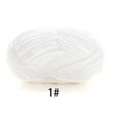 1 sợi len nhung mềm, khoảng 50g/cái, 60m/cái, sợi len đan thủ công dày vừa, sợi len đan polyester mềm mịn, thích hợp cho đồ thủ công tự làm, đan và móc khăn quàng cổ, mũ, giày dép, túi xách, miếng lót, búp bê, chăn, dép, các dự án móc thủ công (bao bì ngẫu nhiên) - Nhiều màu - Xem 21