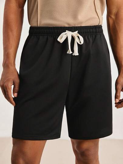 Driftmere 男士休闲针织短裤，运动休闲风，适合沙滩穿着，时尚百搭，夏季休闲风，男女皆宜，多种颜色可选