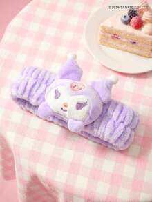 HELLO KITTY AND FRIENDS | Joivida 1个装 3D 小狗毛绒洗脸发箍，女士适用 | 护肤化妆发带 | 防水防泡沫蓬松发圈 | 柔软防滑发箍 - 彩色 - 查看 13