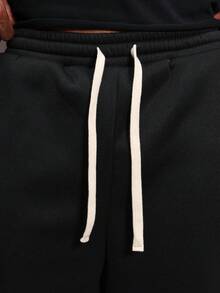 PLAYBOY X SUMWON Quần short thể thao mùa hè dáng dài đến đầu gối màu đen có logo hình thỏ, kiểu dáng bóng rổ, có túi bên hông. - màu đen - Xem 6