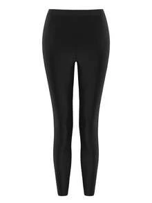 Swim Shayni Bộ 2 áo khoác dài tay cổ tròn màu đen, xếp ly, khóa kéo nửa thân. - màu đen - Xem 6