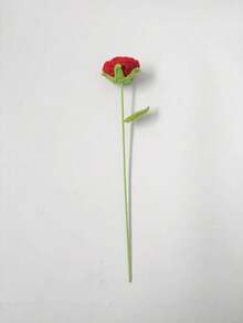 1/3/6/10朵手工钩编玫瑰花，装饰花，仿真花，毛线花。适用于餐厅、客厅、卧室、婚礼、派对等家居装饰。DIY花束，适合作为礼物送给她、母亲、老师，或作为创意礼物。也适合春夏装饰、新年、情人节、生日、复活节等节日装饰或礼品。 - 復古橙色 - 查看 5