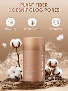 SHEGLAM HAIR 豐盈3D增發纖維噴霧 - 深棕色，增髮纖維，增髮纖維，30秒內令秀發更顯豐盈，3分鐘定型，72小時持久定型，男女通用，適用於髮際線、髮縫、頭頂、白髮，瞬間遮蓋稀疏發區 - Dark Brown - 查看 6