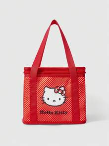HELLO KITTY AND FRIENDS | SHEIN 卡通便攜手提包 - 紅色A - 查看 3