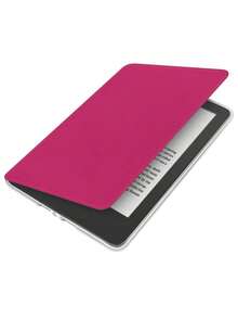 1 PC Bumper Protective Auto Wake Sleep Case For Kindle Paperwhite Transparent Scratch Resistant Anti Yellowing Precise Cutouts Flexible Soft Back Cover Daily Use Travel Office Kindle Paperwhite Case - Hot Pink - View 5
