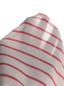 1 pieza Camiseta de manga corta con cuello redondo para niñas, primavera/verano - Multicolor - Ver 8