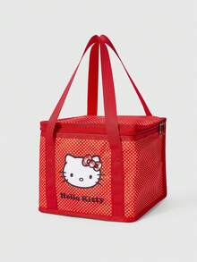 HELLO KITTY AND FRIENDS | SHEIN 卡通便攜手提包 - 紅色A - 查看 7