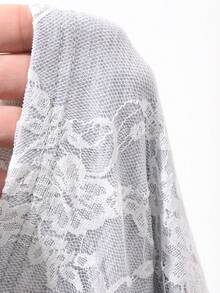DAZY Infant Boys' 2 In 1 Patchwork Short Sleeve Top, Spring/Summer Toddler - Grey - View 3