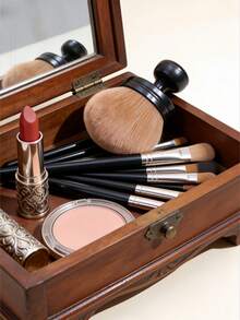 1/2PCS Extra Large Portable Soft Multipurpose Pink Makeup Brush For Women Daily Use Face Body Nail Powder Beauty Tool Blush Bronzer Contour Foundation Concealer Powder Brush Gift Giveaway - Multicolor - View 3