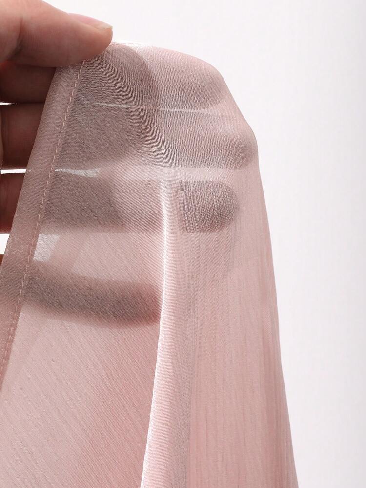 Women's Elegant Vacation Beach Sleeveless Top With Patchwork Fringe Floral Hem And Deep V-Neck, Summer