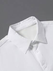 Chillumni Camicia casual da uomo a maniche corte con bottoni frontali e stampa floreale, adatta per l'uso quotidiano estivo - Multicolore - Visualizzare 4