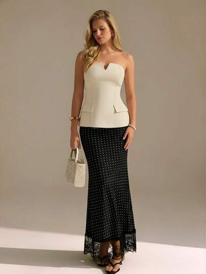CLARA VERO Set di camicia e pantaloncini con profili a contrasto e tasche, vestibilità morbida, perfetto per uso quotidiano, abbigliamento da casa o gite in spiaggia, realizzato in morbido tessuto 100% poliestere non elasticizzato