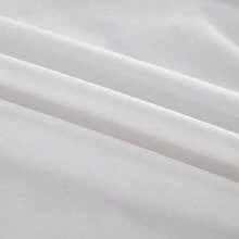 Cirelle 3/4-Piece Bed Sheets Set,1Bed Sheet,1Fitted Sheet,1/2Pillowcases With Elegant 3-Line Embroidery - Soft & Silky Hotel Style Bedding - Deep Pocket Fitted Sheets - Wrinkle Free & Machine Washable - White - View 9