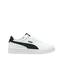 Court Lally Sneakers Jr Teen Sneakers Black And White 402304 - White/Black - View 1