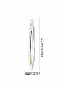 Madebyblanc Bộ dụng cụ nấu ăn bằng silicon 13 món, bao gồm giá đỡ, bộ dụng cụ nhà bếp, thích hợp để nấu nướng, thìa cán gỗ, kìm. - trắng - Xem 12