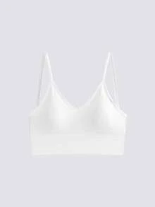 Loungeista Women's Seamless Plain Backless Bralettes Medium Stretch Casual Comfy Brasfor Summerfor Summer - Multicolor - View 8