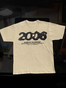 Glimmora 男士圆领短袖休闲夏季时尚百搭标准T恤 - 卡其色 - 查看 3