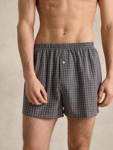 Men's Casual Plaid Harem Pants - Multicolor - View 1