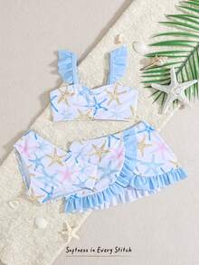 SHEIN Đồ bơi cho bé gái - Nhiều màu - Xem 1