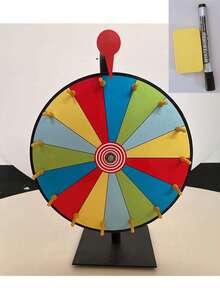 Prize-Winning Lucky Wheel Game Activity - Prize-Winning Uncontrolled Erasable Stand For The Rotating Wheel Of The Lottery. - Multicolor - View 8