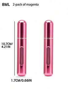 8ml Perfume Refillable Bottle, With Direct Filling From The Bottom To The Top, For Refilling Large Bottles Of Perfume Into Smaller Ones. Convenient For Spraying Perfume When Going Out, Reusable Spray Bottle, Perfect For Beach Travel Organization, Mini Portable Empty Liquid Container, Travel Perfume Spray Bottle, Suitable For Both Men And Women - 8ml - View 16