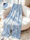 Blue and White