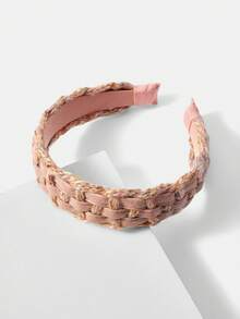 MOTF PREMIUM NEW BRAIDED HEADBAND - Baby Pink - View 7