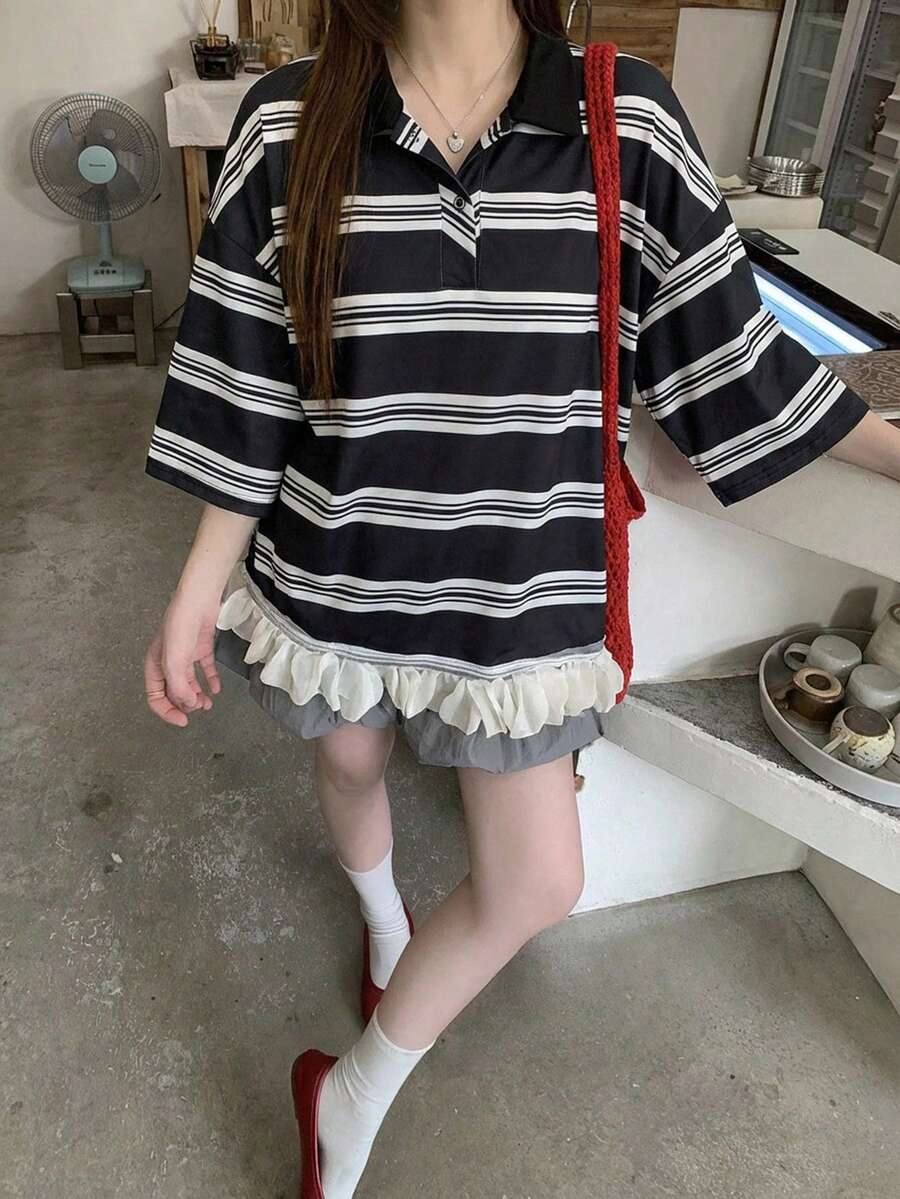 DAZY Women T-Shirts - Black - View 1