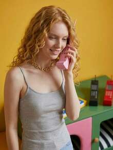 1 chiếc mô hình điện thoại cổ điển bằng gạch – Phụ kiện trang trí kiểu Trung Quốc dùng cho sân khấu và cửa sổ. - Nhiều màu - Xem 4