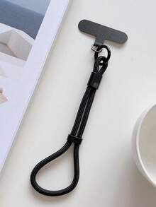 Adjustable Multicolor Nylon Phone Lanyard Durable Fashionable Short Cord For Mobile Keychain Phone Case Anti-Lost Accessory Phone Strap - Multicolor - View 20