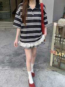 DAZY Women T-Shirts - Black - View 3