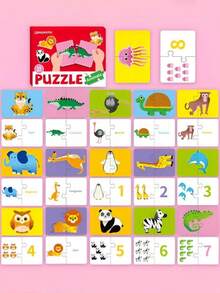 MINKOJA Bộ ghép hình tự lắp ráp 16 mảnh, Đồ chơi ghép hình Montessori, Trò chơi giáo dục sớm thông minh cho trẻ em, Giáo dục sớm vui nhộn, Đơn giản và dễ chơi, Quà tặng ghép hình, Dụng cụ dạy học, Đồ chơi giáo dục sớm cho bé, Đồ dùng lớp học, Đồ dùng học sinh, Văn phòng phẩm, Đồ dùng học tập, Quà tặng tựu trường, Quà sinh nhật cho trẻ em - Nhiều màu - Xem 7