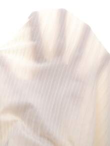 GlowEve Camiseta de tirantes acanalada de perlas blancas con estilo francés, elegante y sofisticada para primavera/verano - Amarillo claro - Ver 7