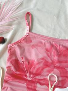 SHEIN 3件套 少女修身休闲运动吊带背心基础款上衣 - 彩色 - 查看 5