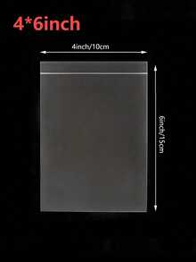 100 كيس بلاستيكي شفاف قابل لإعادة الإغلاق بسحاب، سماكة 2 ميل، حاويات تخزين، أكياس بلاستيكية قابلة للإقفال الذاتي للعملات والبراغي والأشياء الصغيرة والمجوهرات والوجبات الخفيفة والهدايا لحفلات الزفاف والعيد الميلاد وحقائب هدايا الحفل والراعيات - أبيض - مشاهدة 11