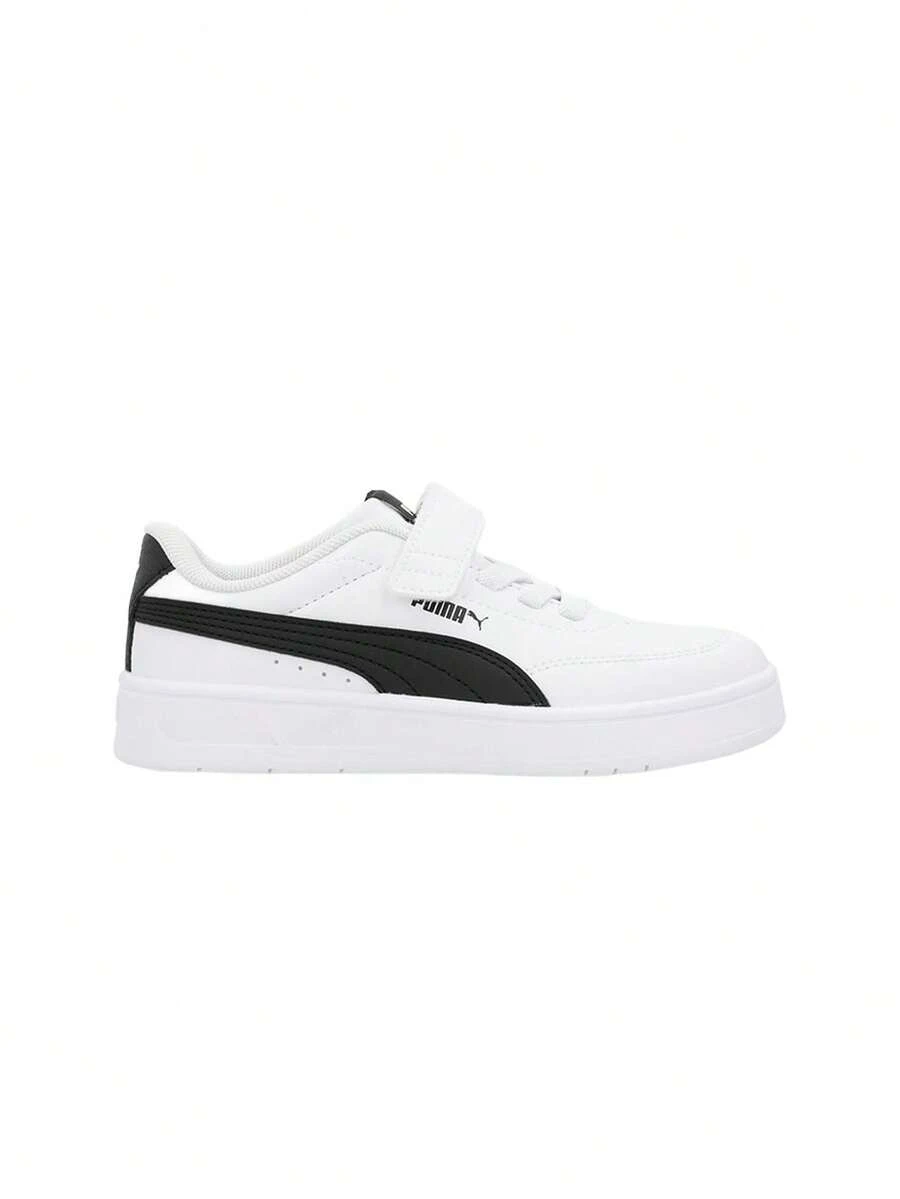 Court Lally Ac+ Ps Teen Sneakers Black And White 402306 - Black and White - View 1