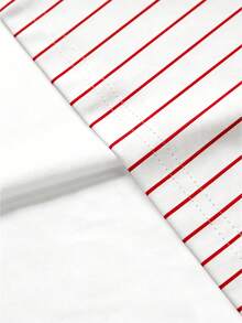 Chillumni 男士条纹字母印花圆领短袖T恤，时尚百搭 - 彩色 - 查看 5