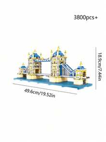 MINKOJA Bộ xếp hình thu nhỏ Lâu đài Công chúa & Nhà hát Opera Shell – Mô hình kiến trúc nổi tiếng 3D, Đồ chơi lắp ráp sưu tầm dành cho người lớn, Quà tặng Phục sinh, Ngày thiếu nhi, Đồ chơi xếp hình khác dành cho người lớn - Nhiều màu - Xem 16