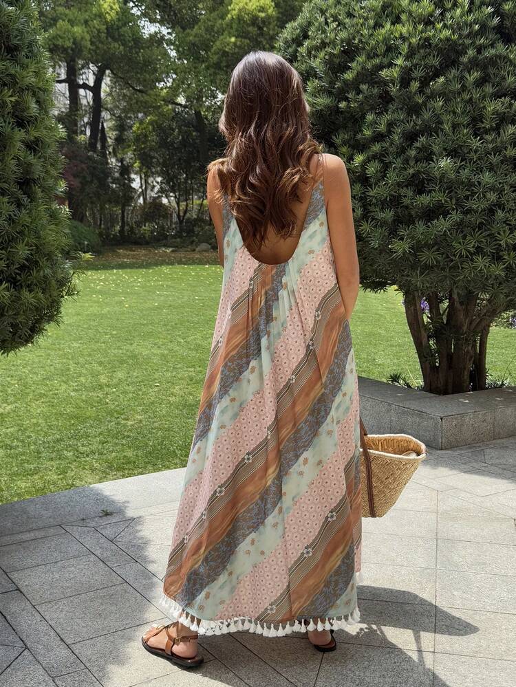Sleeveless Midi Dress For Women