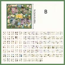 一套复古礼盒，创意DIY贴纸，日记贴纸，日记素材贴纸 - 彩色 - 查看 6